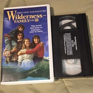 Wilderness Family Part III VHS 1980 Robert Logan Family Adventure
